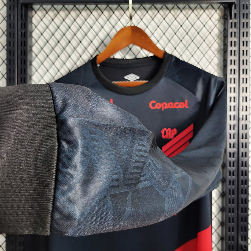 Trikot 23∕24 Manga longa Athletico Paranaense ll – Vermelha 
