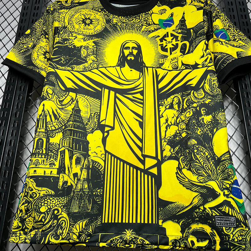 Jersey 24/25 Brasilien Sonderedition Gelb 