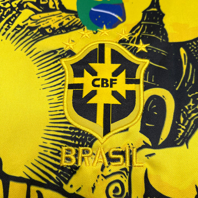 Jersey 24/25 Brasilien Sonderedition Gelb 