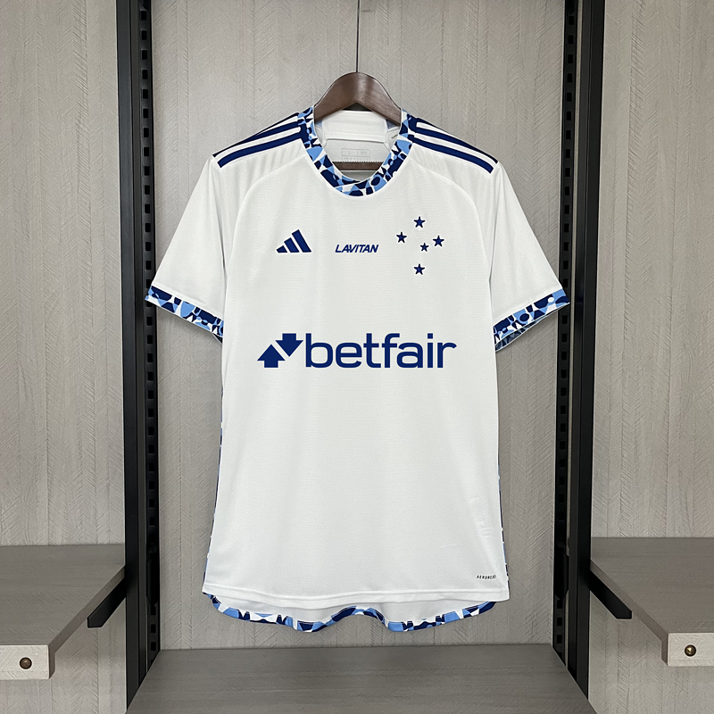 Trikot 24/25 Cruzeiro Auswärtstrikot Alle Sponsoren 