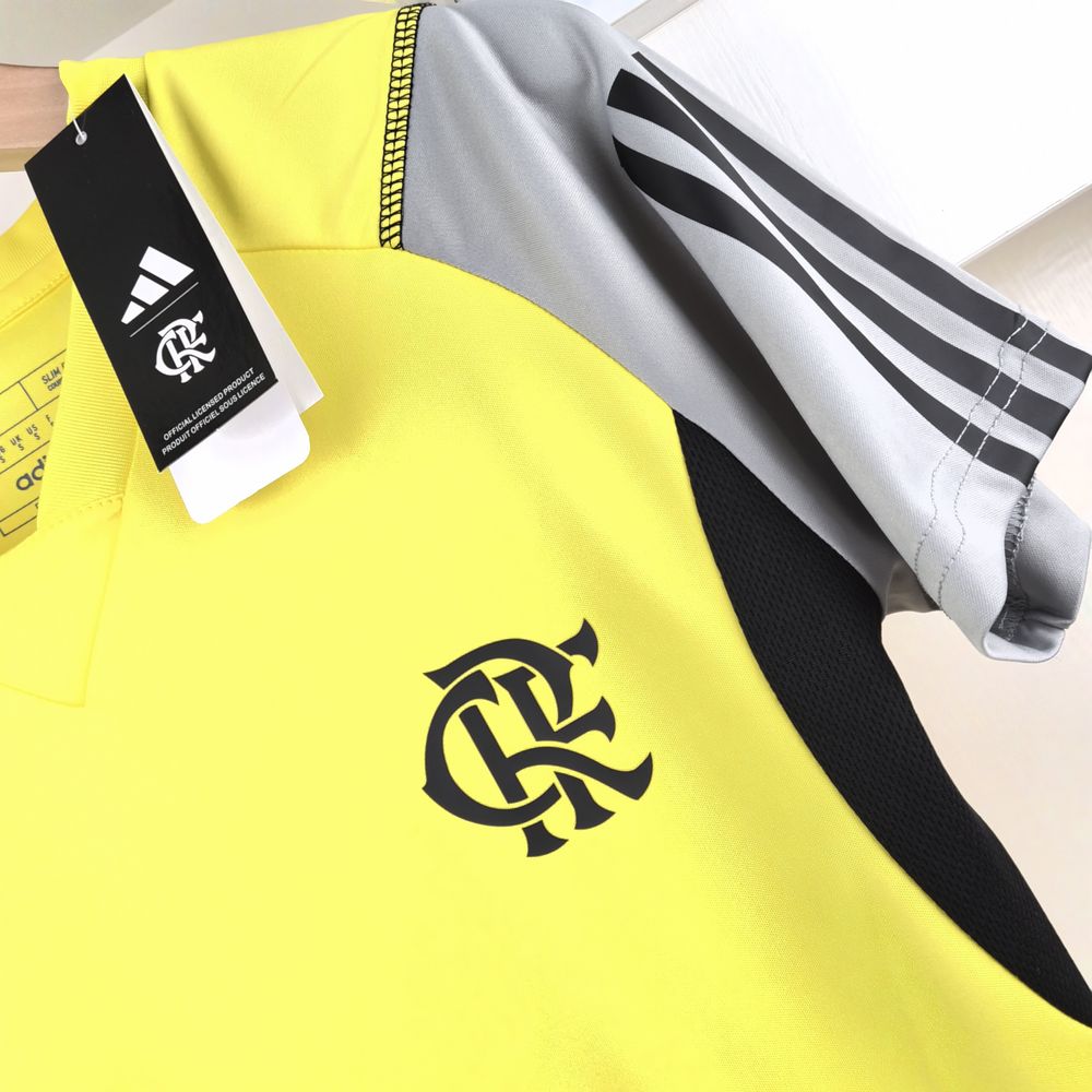 Trikot 24∕25 Flamengo Treino feminino – Amarelo 