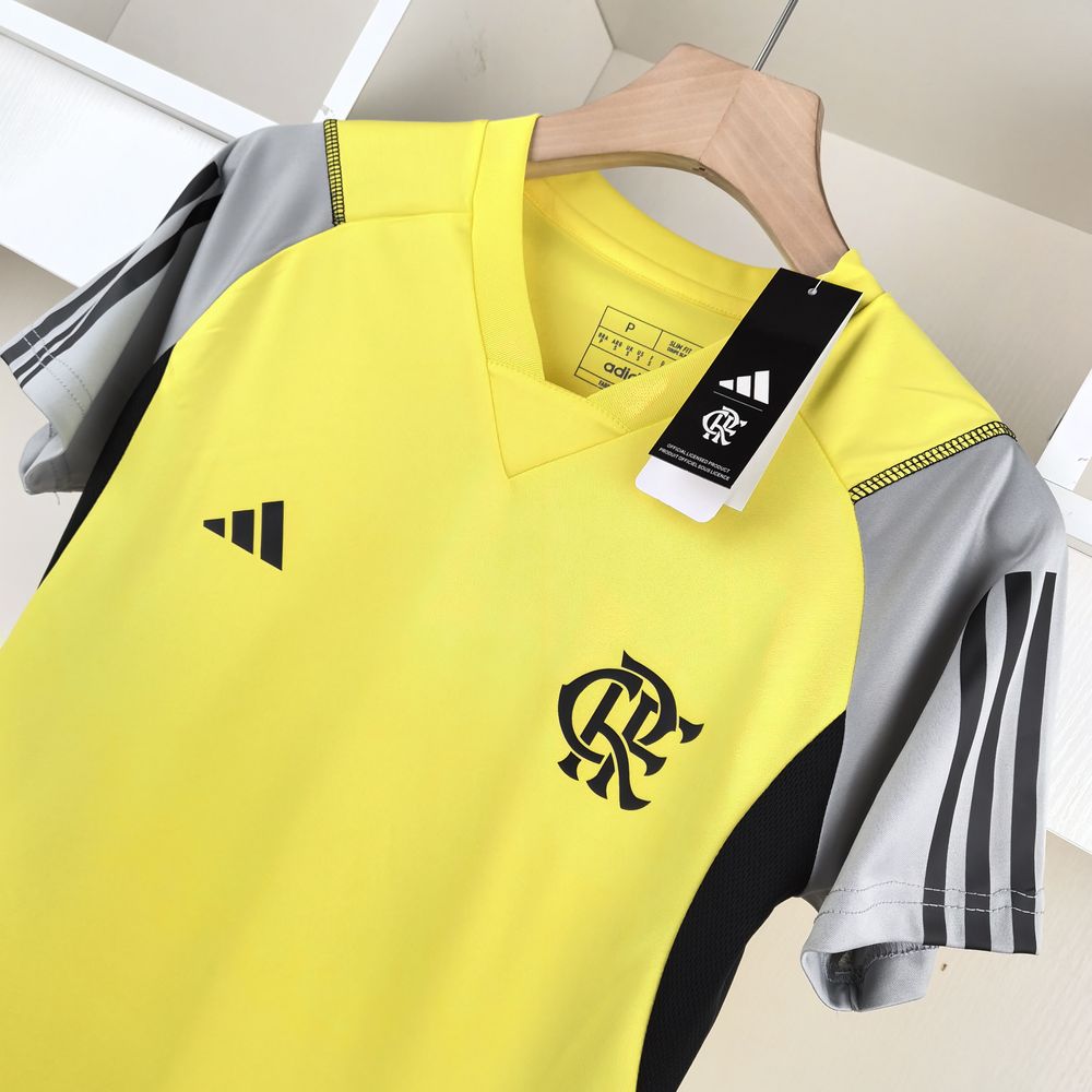 Trikot 24∕25 Flamengo Treino feminino – Amarelo 