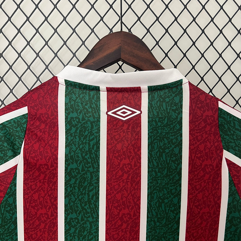 Trikot 24/25 Fluminense Heimtrikot Alle Sponsoren 