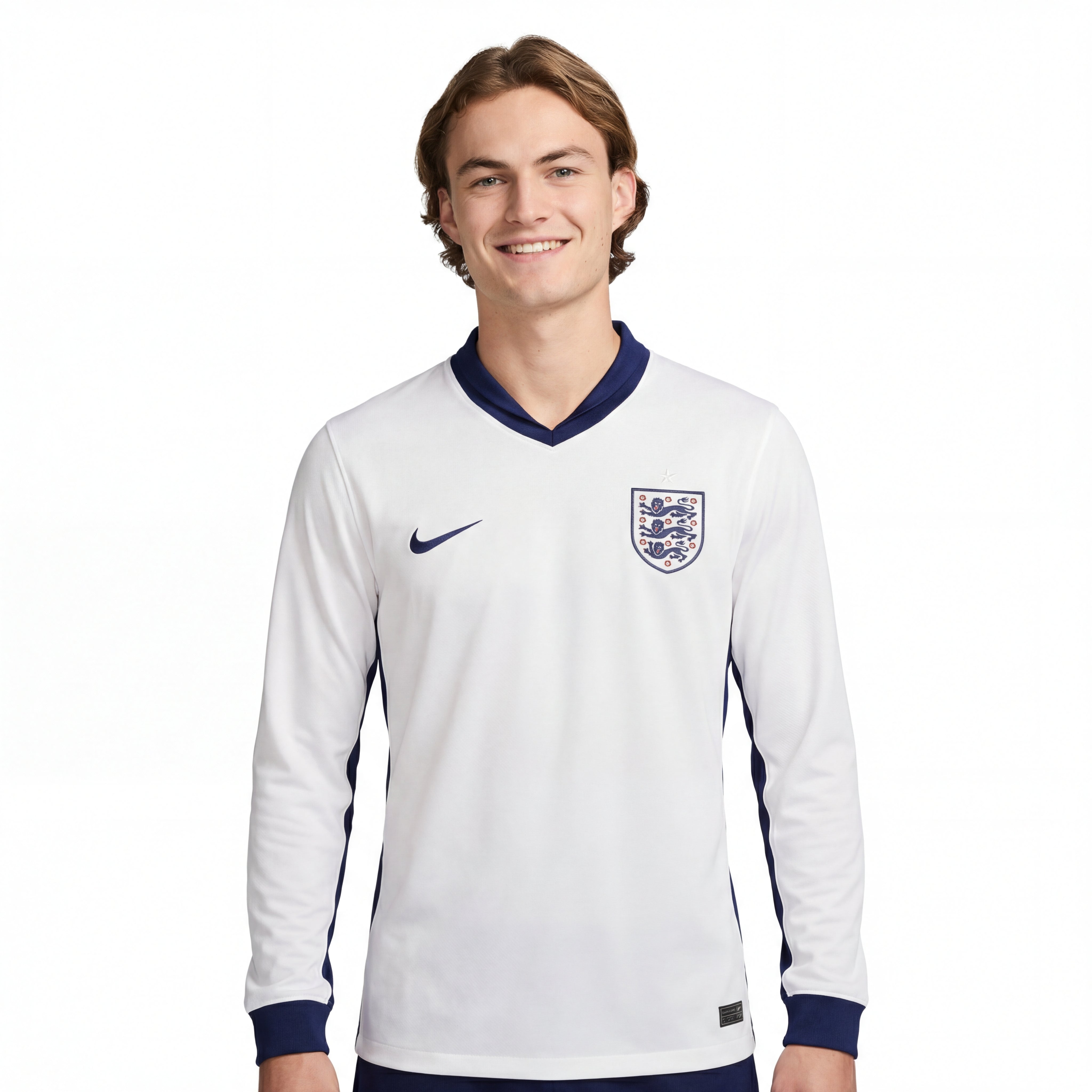 Jersey 24/25 Langarm England Weiß 