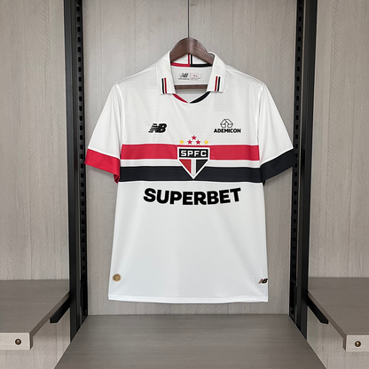 Trikot 24∕25 São Paulo l Branco alle Sponsoren 