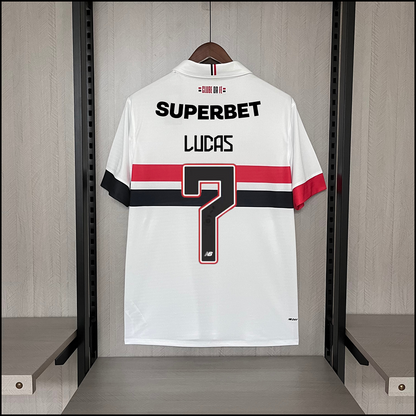 Trikot 24∕25 São Paulo l Branco alle Sponsoren 