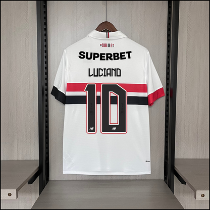 Trikot 24∕25 São Paulo l Branco alle Sponsoren 