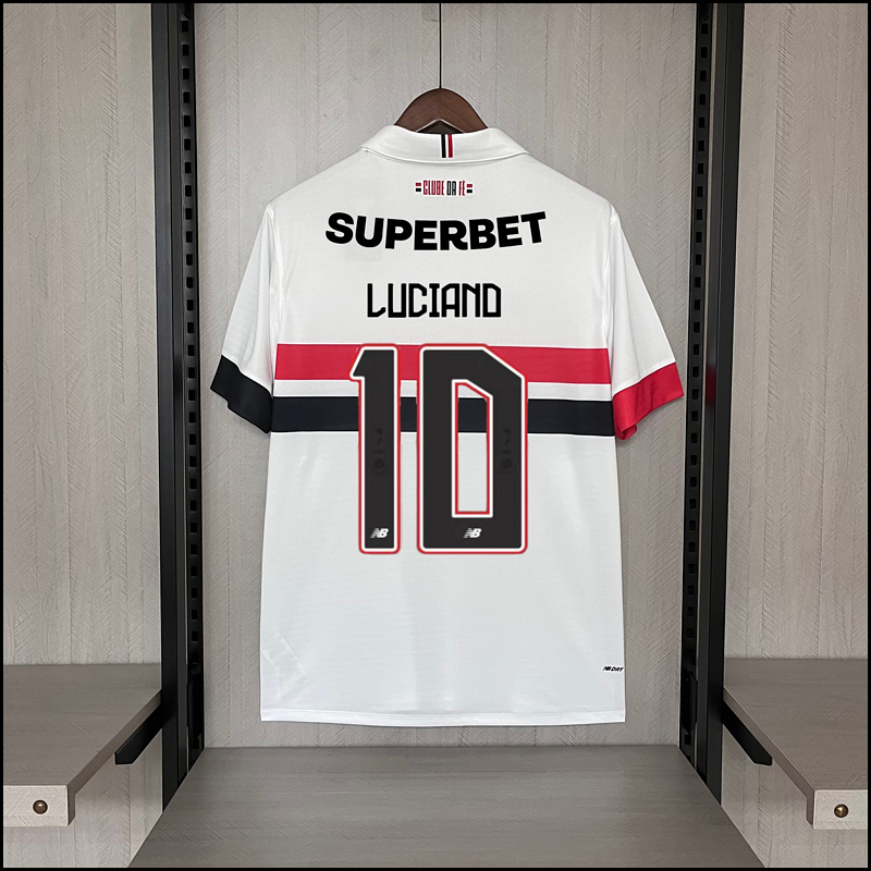Trikot 24∕25 São Paulo l Branco alle Sponsoren 