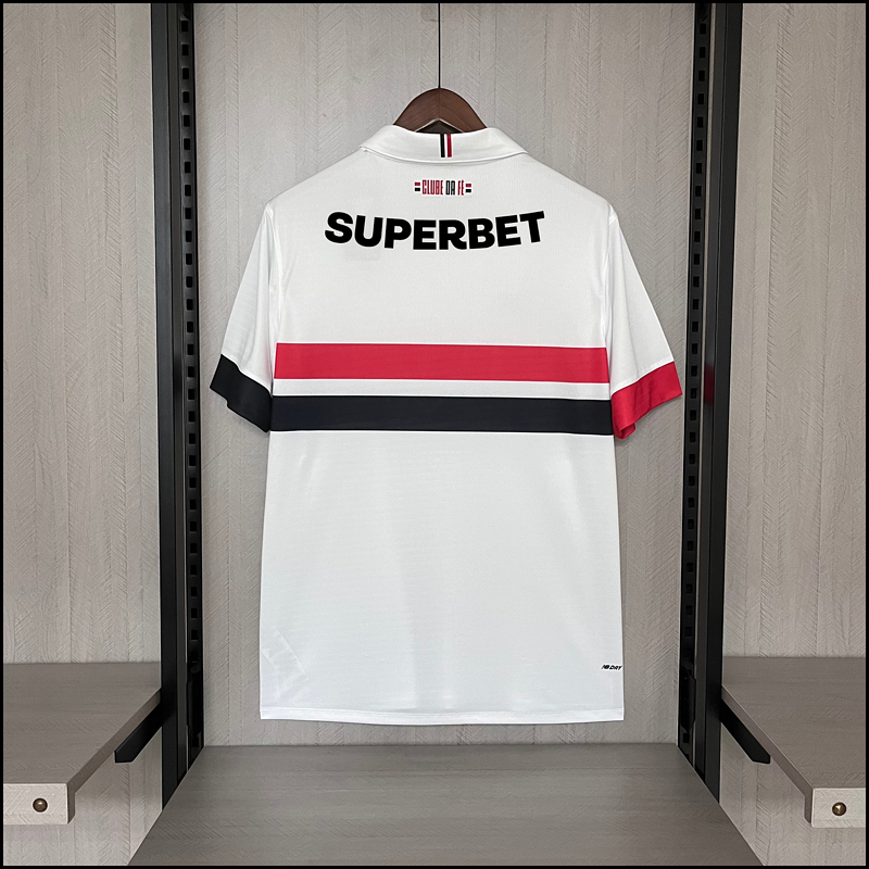 Trikot 24∕25 São Paulo l Branco alle Sponsoren 