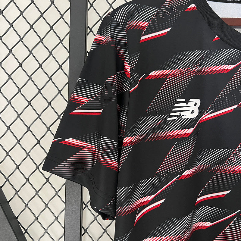 Trikot 24/25 Sao Paulo Anzug vor dem Spiel 