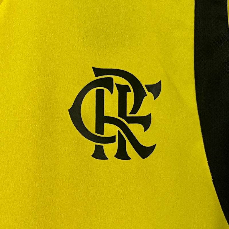 Jersey 24/25 Weste Flamenco-Trainingskleidung Gelb 