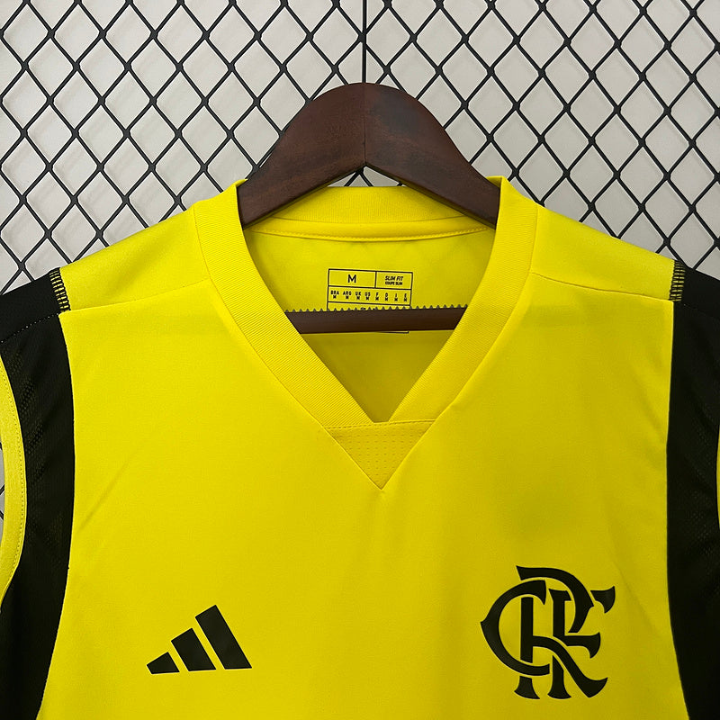 Jersey 24/25 Weste Flamenco-Trainingskleidung Gelb 