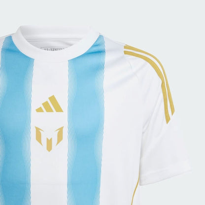 Trikot Adidas X Messi „Spark Gen10s“ 2024/25 Torcedor Masculino - Branco/Azul Celeste 