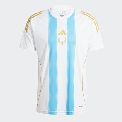 Trikot Adidas X Messi „Spark Gen10s“ 2024/25 Torcedor Masculino - Branco/Azul Celeste 
