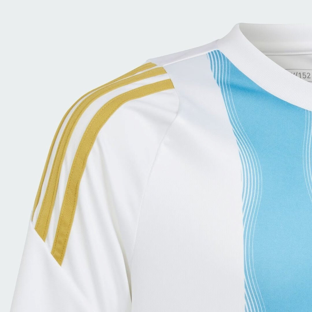Trikot Adidas X Messi „Spark Gen10s“ 2024/25 Torcedor Masculino - Branco/Azul Celeste 