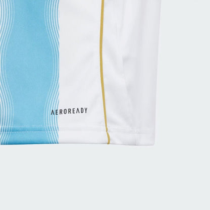 Trikot Adidas X Messi „Spark Gen10s“ 2024/25 Torcedor Masculino - Branco/Azul Celeste 