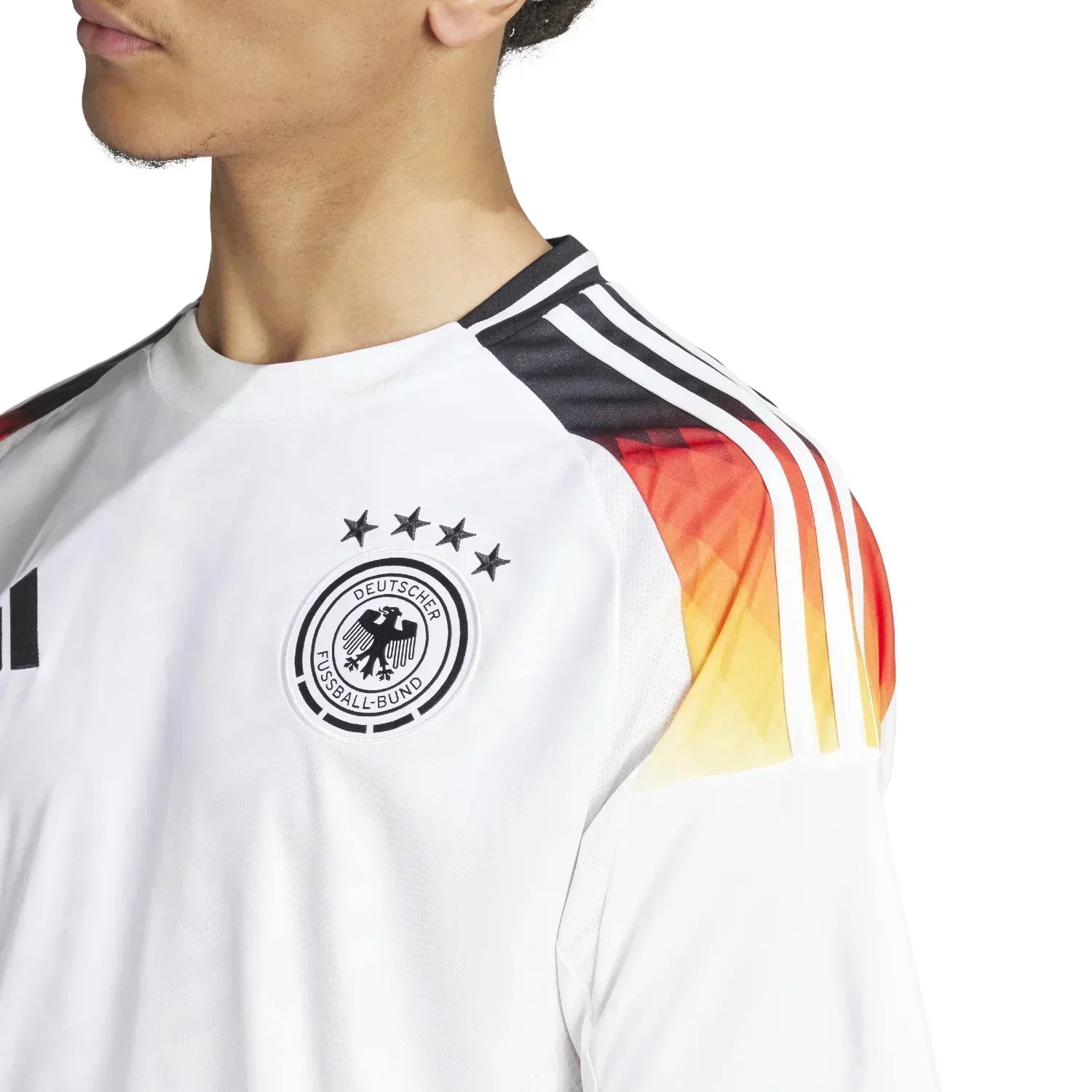 Trikot Alemanha Home 24/25 s/n° Torcedor Adidas Masculino - Branca 