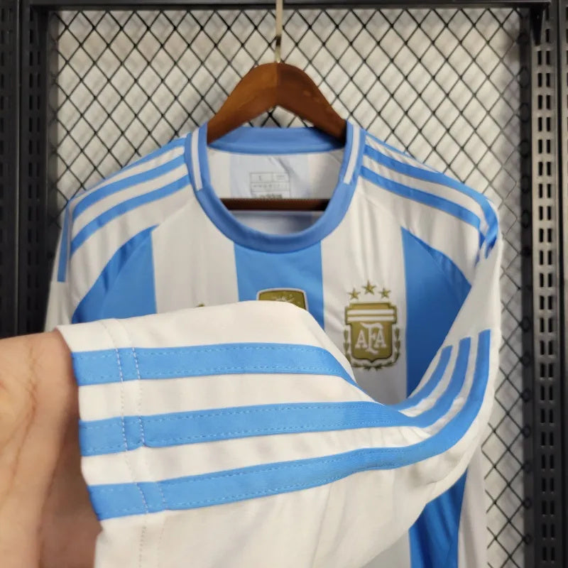 Argentinien Langarm-Heimtrikot 24/25 