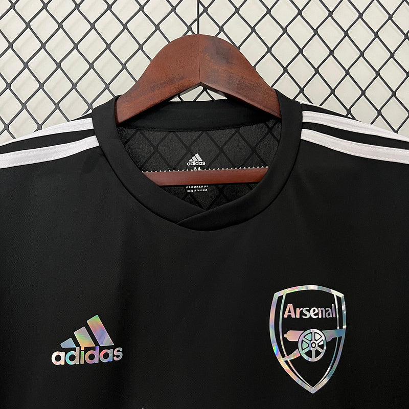 Arsenal-Trikot 24/25 Adidas x Balmain – Schwarz 