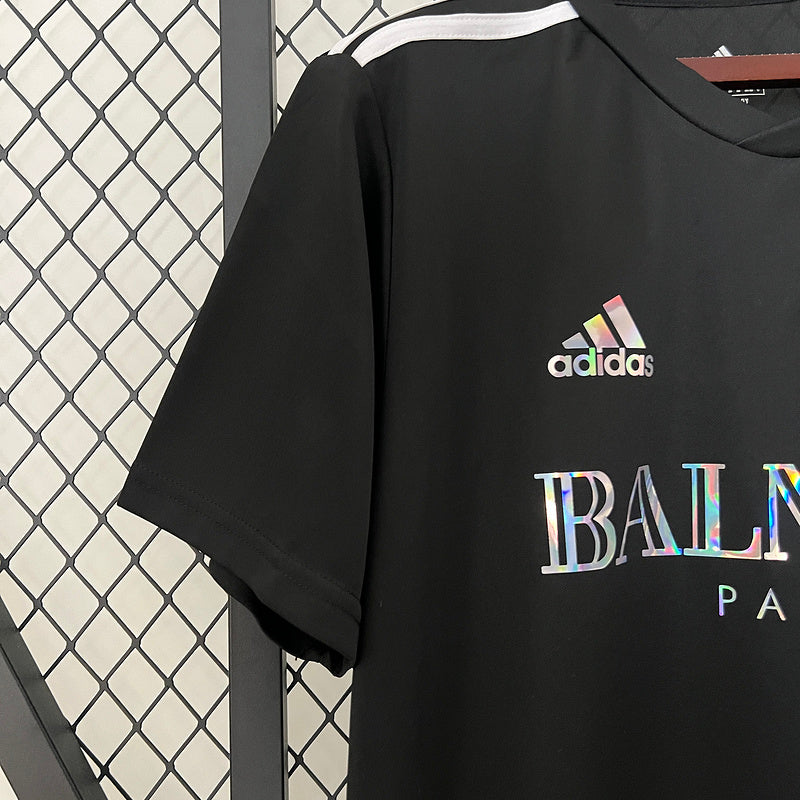 Arsenal-Trikot 24/25 Adidas x Balmain – Schwarz 