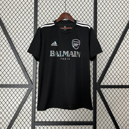 Arsenal-Trikot 24/25 Adidas x Balmain – Schwarz 