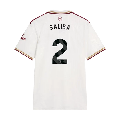 Trikot Arsenal 25/26 Dritter #2 SALIBA 