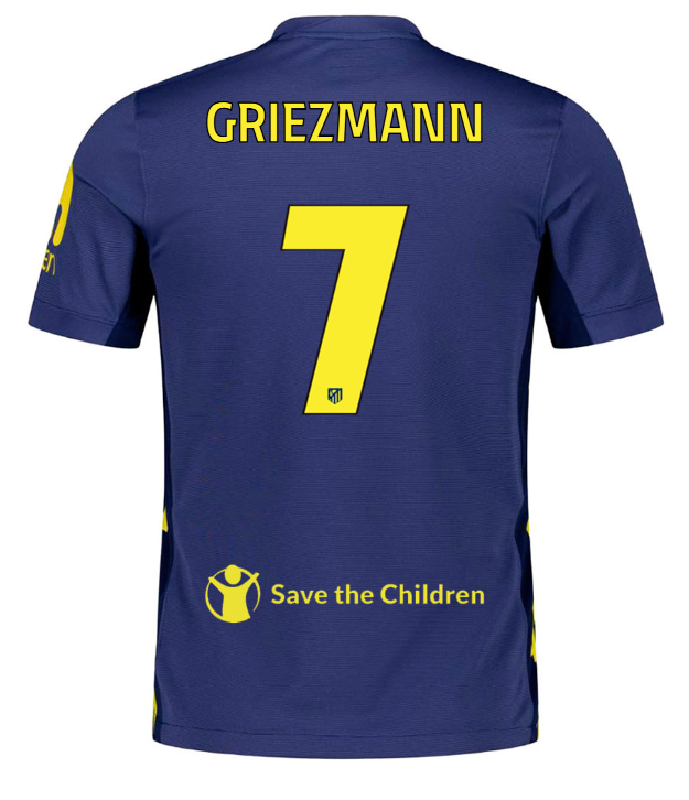 Trikot Atletico de Madrid 25/26 Auswärts #7 GRIEZMANN 