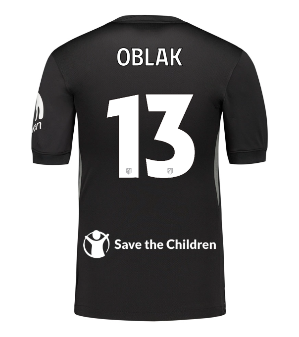 Trikot Atletico de Madrid 25/26 Torwart #13 OBLAK 