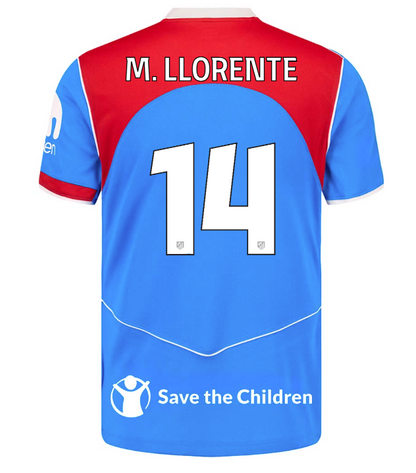 Trikot Atletico de Madrid 25/26 Dritter #14 M. LLORENTE 