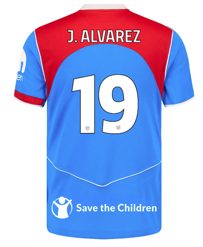 Trikot Atletico de Madrid 25/26 Dritter #19 J. ALVAREZ 