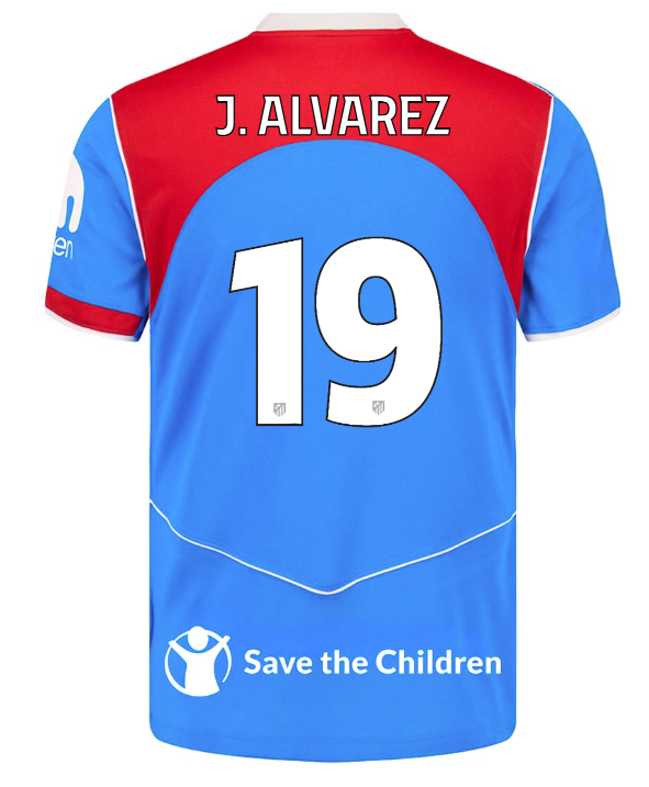Trikot Atletico de Madrid 25/26 Dritter #19 J. ALVAREZ 