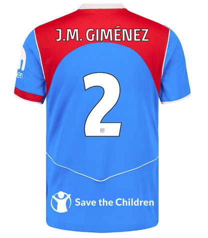 Trikot Atletico de Madrid 25/26 Dritter #2 JM Giménez 