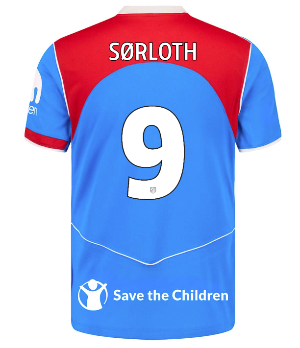 Trikot Atletico de Madrid 25/26 Dritter #9 SØRLOTH 