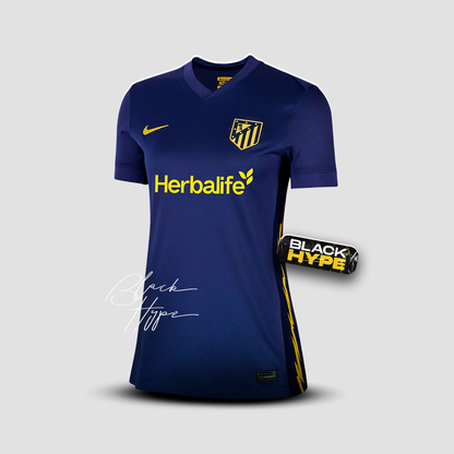 Trikot Atlético de Madrid feminino 25/26 Auswärts 