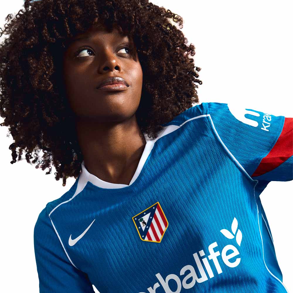 Trikot Atlético de Madrid feminino 25/26 Version für den dritten Spieler 