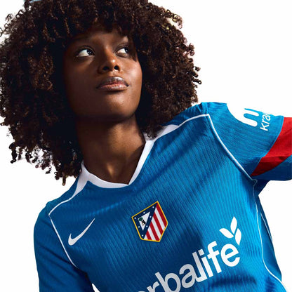 Trikot Atlético de Madrid feminino 25/26 Version für den dritten Spieler 