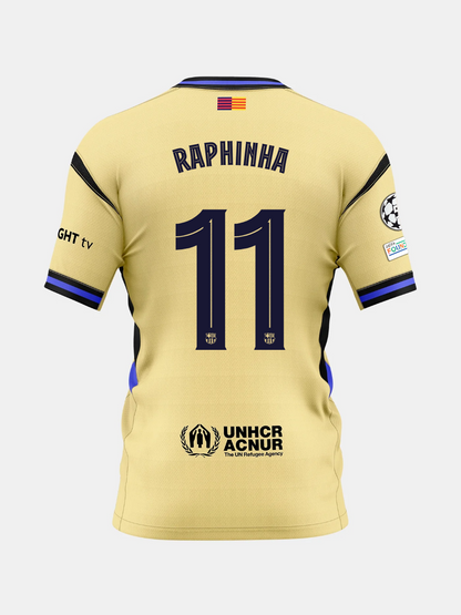 Auswärtstrikot FC Barcelona 25/26 #11 RAPHINHA 