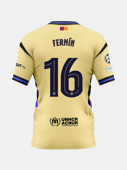 Auswärtstrikot FC Barcelona 25/26 #16 FERMÍN 