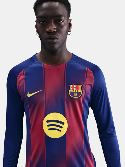 FC Barcelona Langarm-Heimtrikot 25/26 