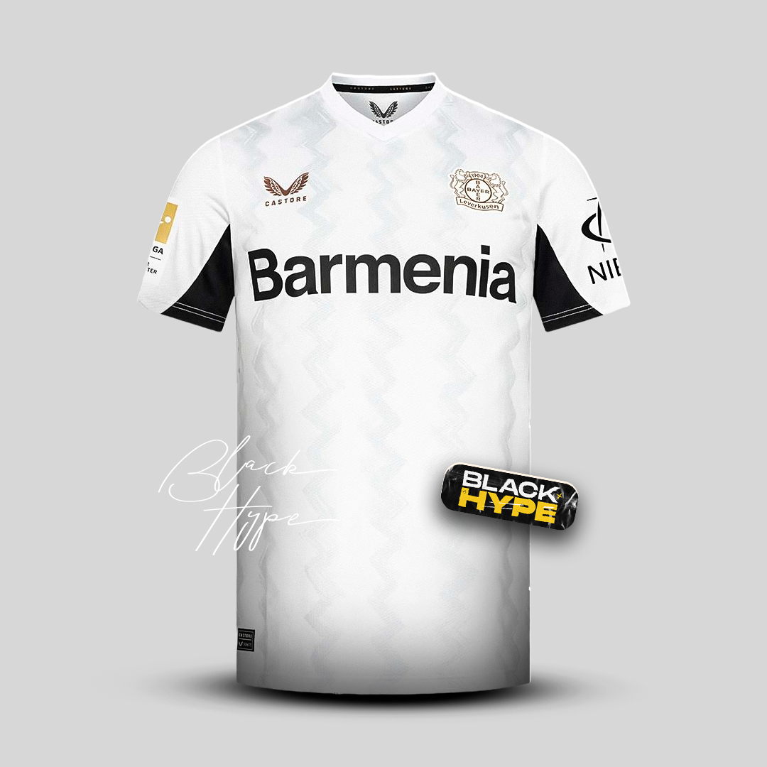 Trikot Bayer Leverkusen 24/25 - Branco auswärts 