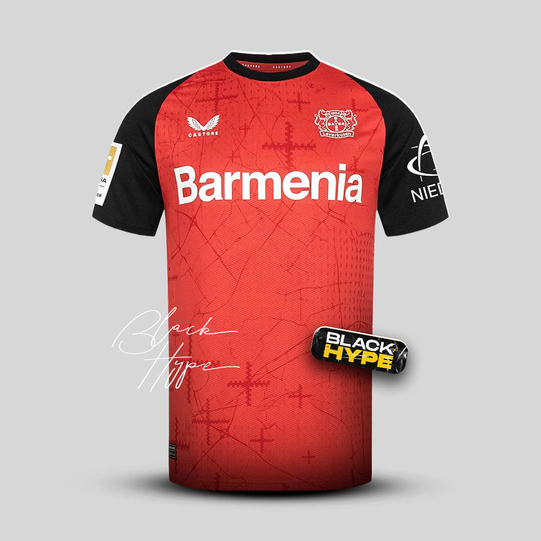 Trikot Bayer Leverkusen 24/25 - Vermelha Home 