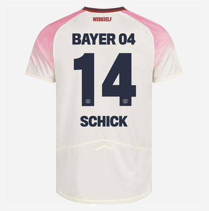 Auswärtstrikot Bayer Leverkusen 25/26 #14 SCHICK 