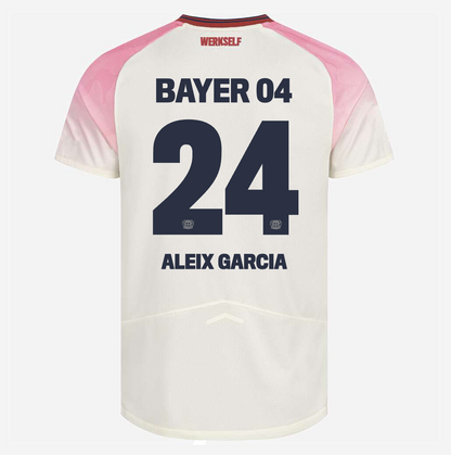 Trikot Bayer Leverkusen 25/26 Auswärts #24 ALEIX GARCIA 
