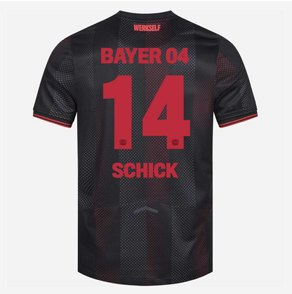 Trikot Bayer Leverkusen 25/26 Heimtrikot Nr. 14 SCHICK 
