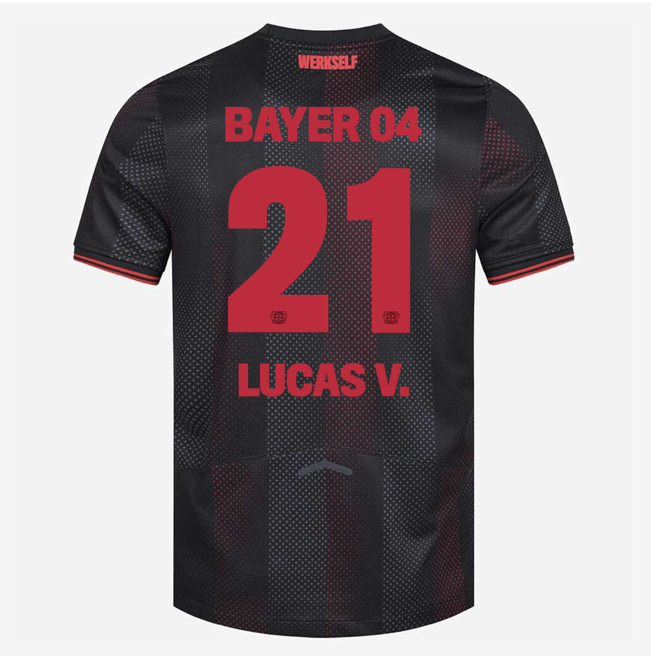 Trikot Bayer Leverkusen 25/26 Home #21 LUCAS V. 