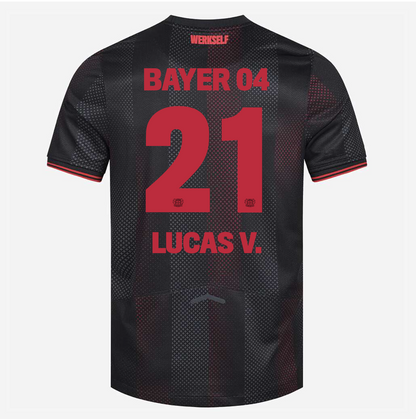 Trikot Bayer Leverkusen 25/26 Home #21 LUCAS V. 