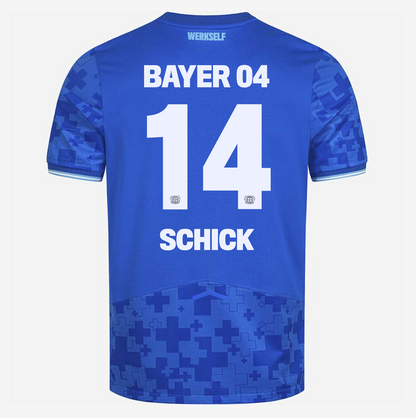 Jersey Bayer Leverkusen 25/26 Drittes Trikot #14 SCHICK 