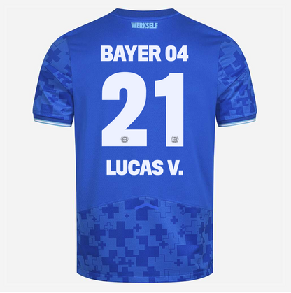 Trikot Bayer Leverkusen 25/26 Dritter #21 LUCAS V. 