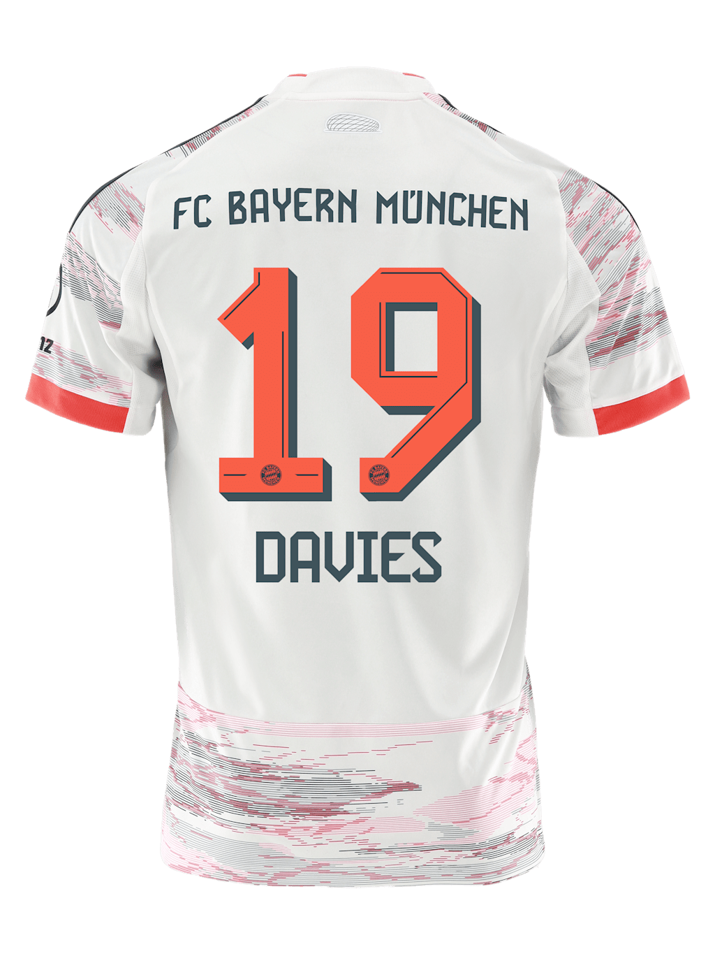 Bayern-Trikot 25/26 Auswärts #19 DAVIES 