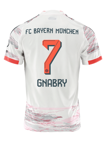 Bayern-Trikot 25/26 Auswärts #7 GNABRY 